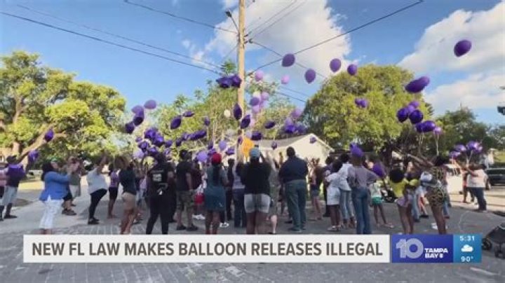 Are balloon releases legal in NJ?