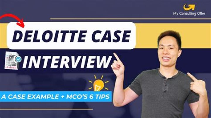 Are Deloitte Case interviews hard?