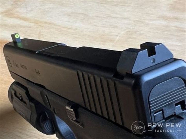 Are Glock Night sights tritium?