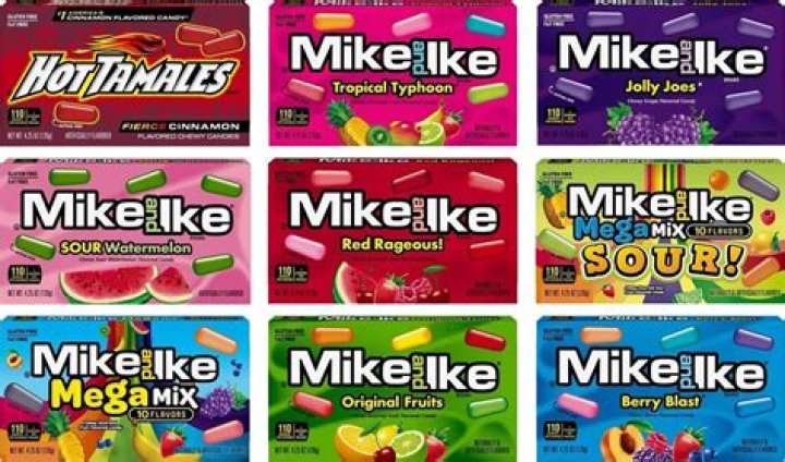 Are Mike and Ike different flavors?