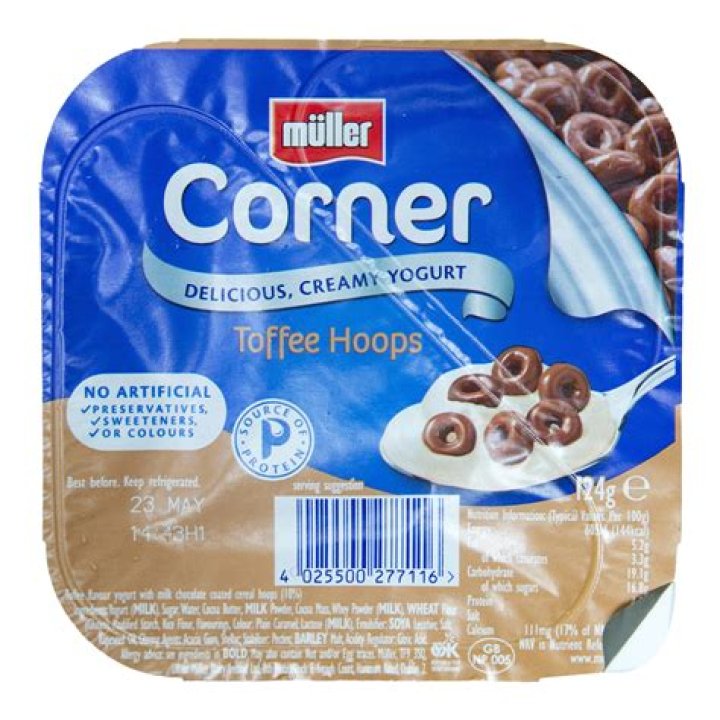 Are Muller Corner yoghurts vegetarian?
