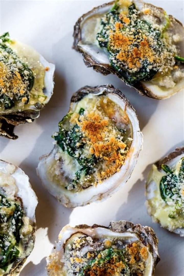 Are oysters Rockefeller cooked?