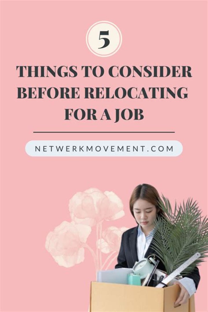 Are people relocating for jobs?