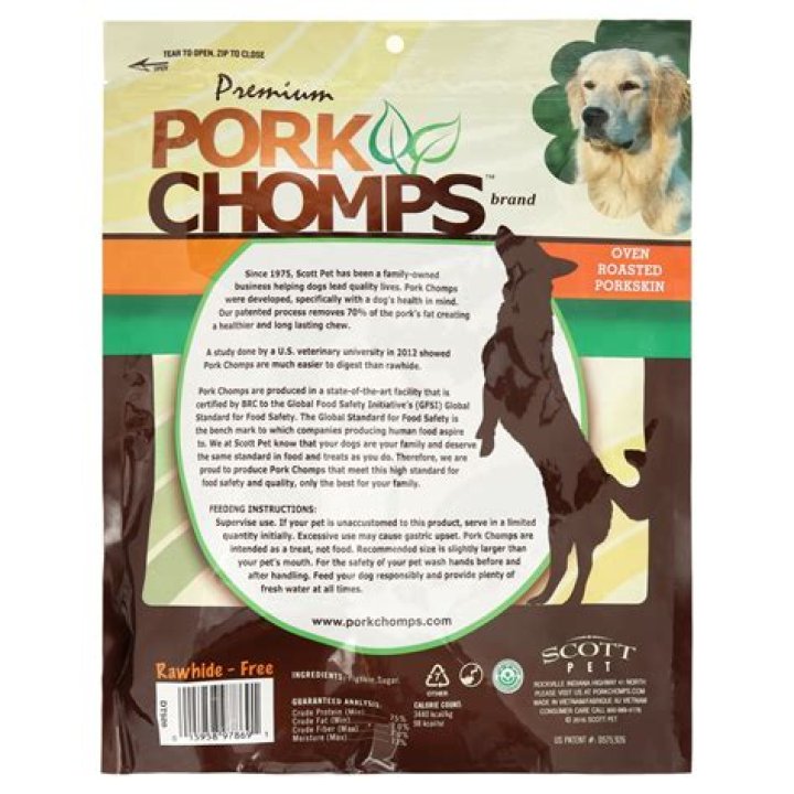 Are Pork Chomps safe for dogs?