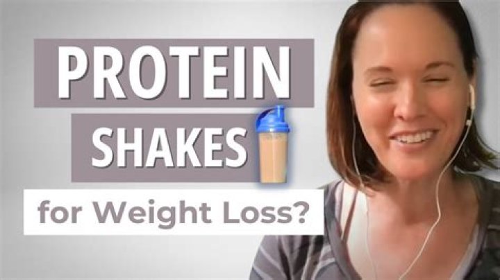 Are protein bars and shakes good for weight loss?