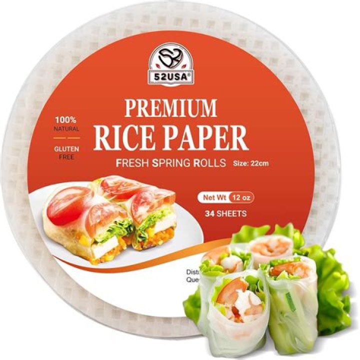 Are rice paper rolls low in calories?