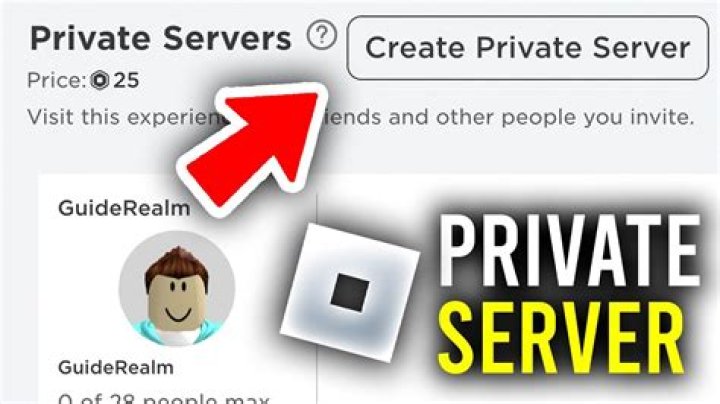Are Roblox private servers free?