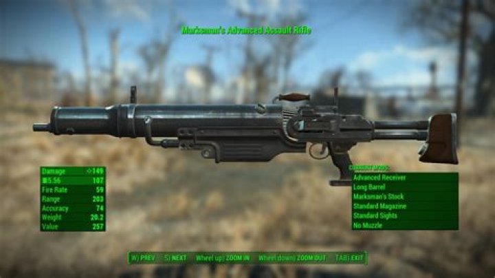 Are there assault rifles in Fallout 4?