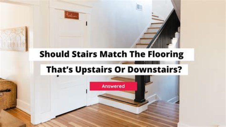 Are upstairs and downstairs toilets connected?