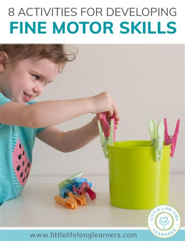 At what age do fine motor skills develop?