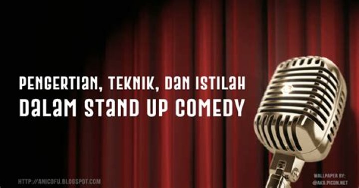 Bagaimana teknik stand up comedy?