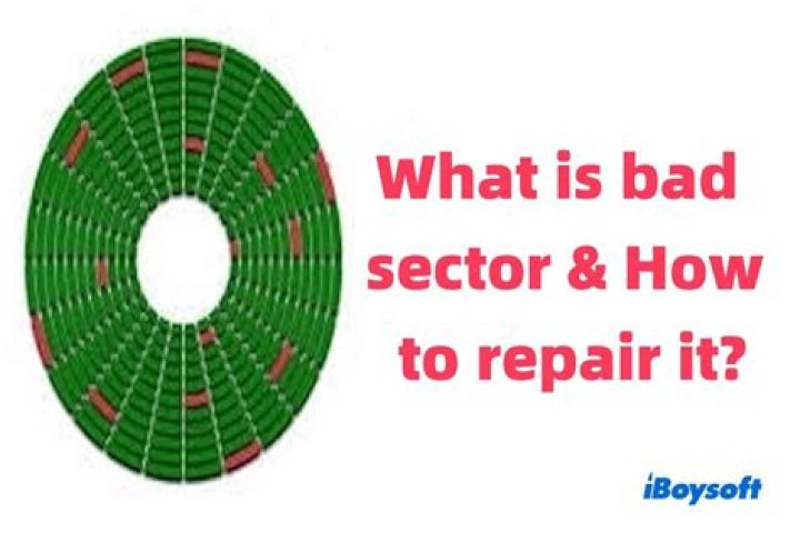 Can bad sectors be recovered?