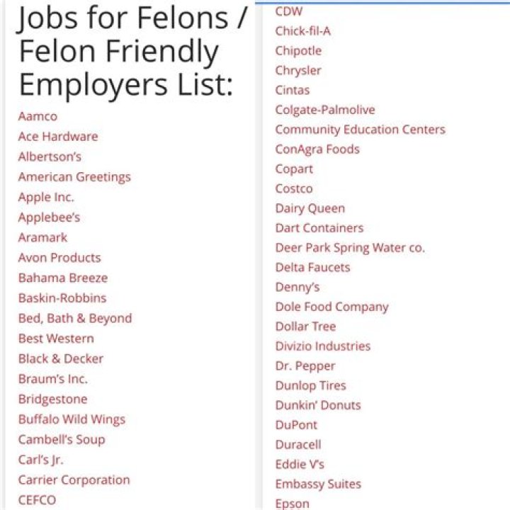 Can felons work in Colorado?
