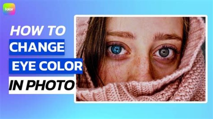 Can I change the color of eyes?