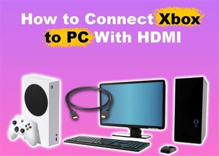 Can I connect my Xbox to my laptop with a HDMI cable?
