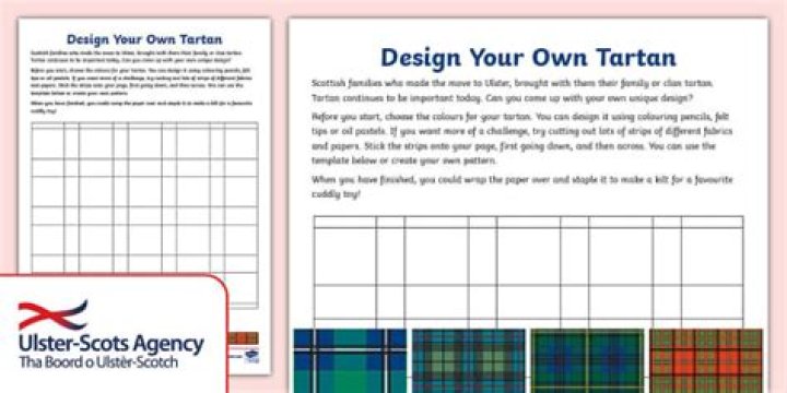 Can I create my own tartan?