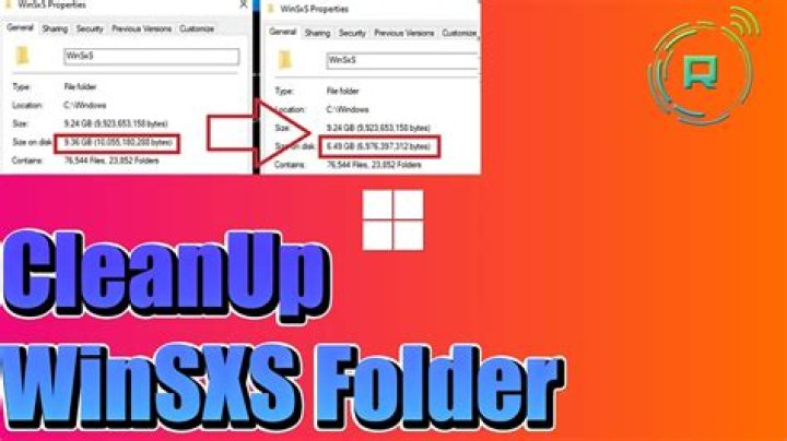 Can I delete WinSxS folder Windows 2008 R2?