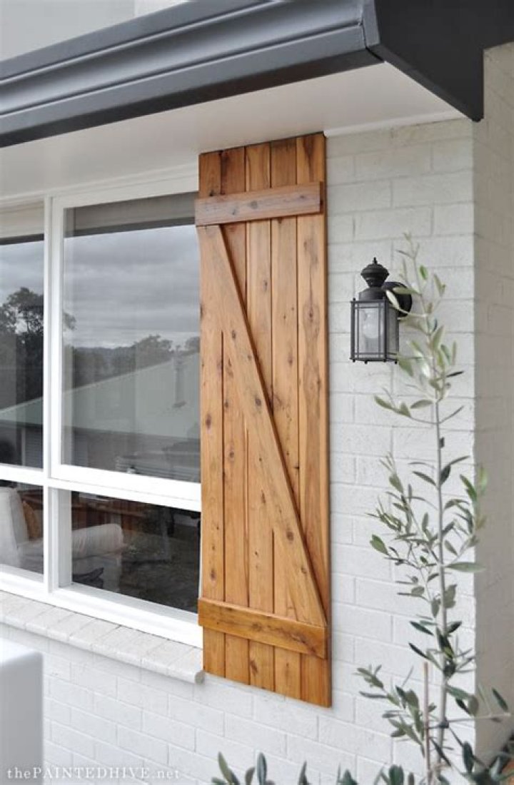 Can I make my own shutters?