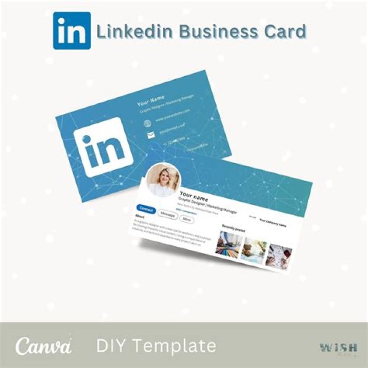 Can I put LinkedIn logo on business card?