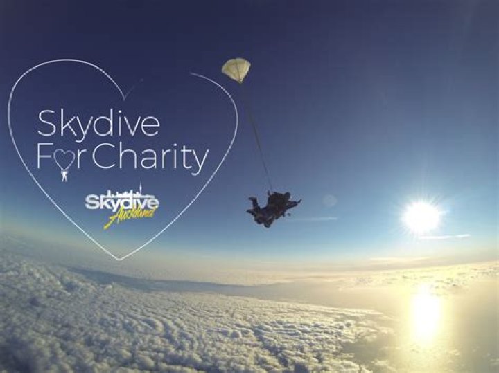 Can I skydive for charity?