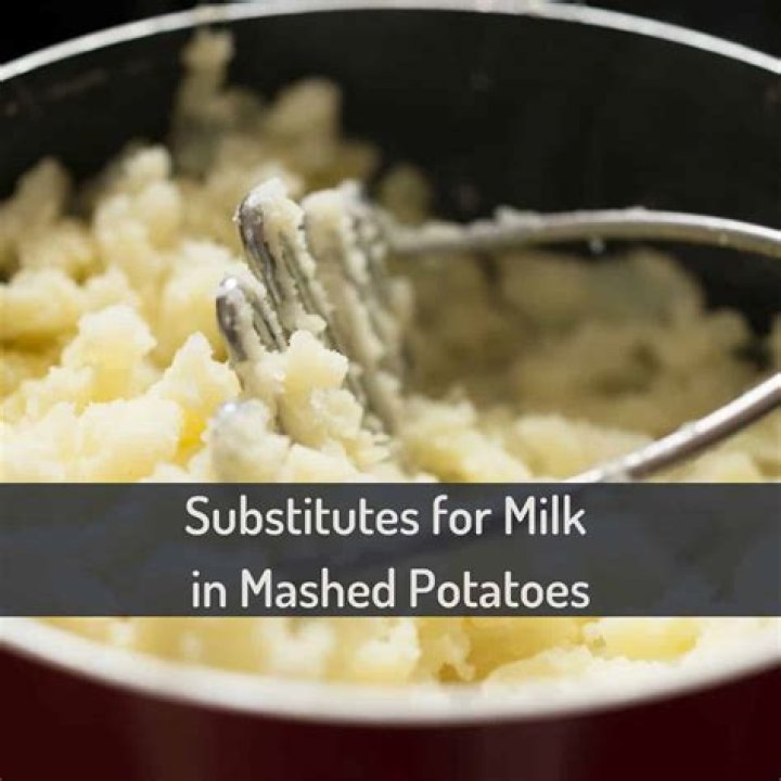 Can I use milk instead of cream for mashed potatoes?