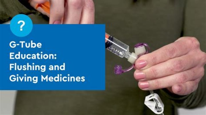 Can meds be given through J tube?