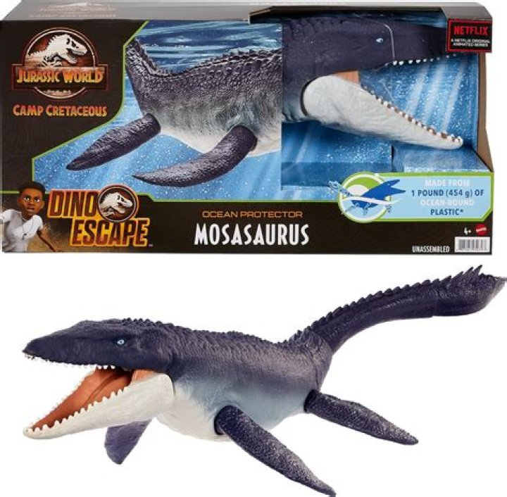 Can Mosasaurus toys go in water?