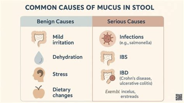 Can mucus in stool be caused by diet?