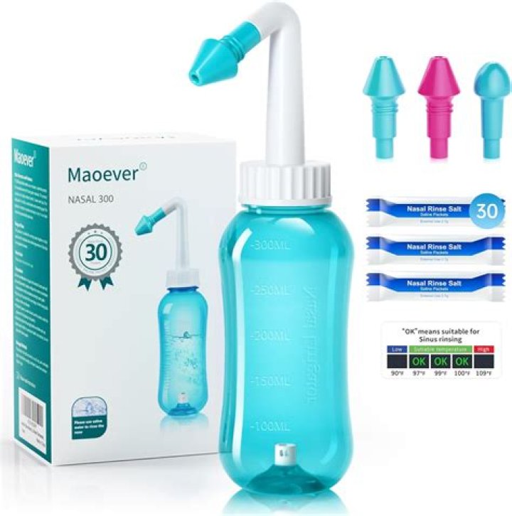 Can nasal rinse help ear infection?