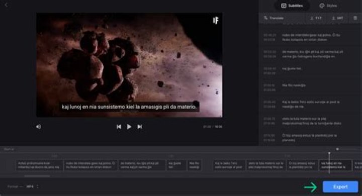 Can subtitles be embedded in MP4?