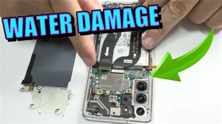Can water damage break the home button?