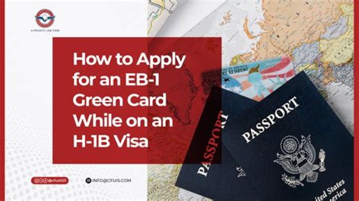 Can you apply for green card while on H1B?