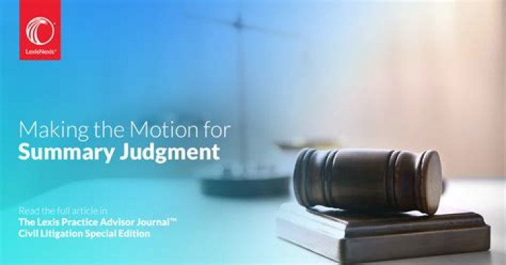 Can you cross move for summary judgment?