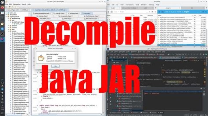 Can you decompile a Java file?