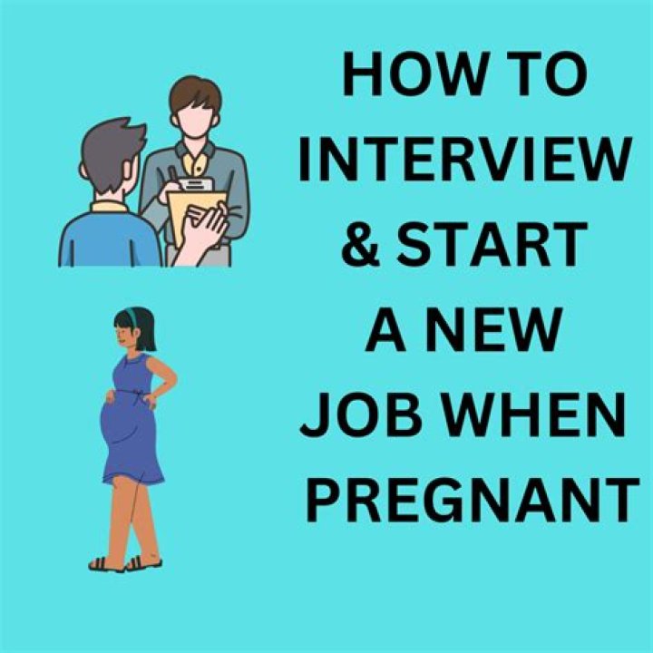 Can you get a new job when pregnant?