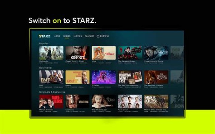 Can you get the Starz app on Roku?