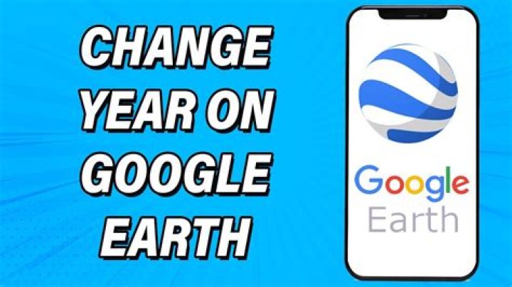 Can you look at previous years on Google Earth?