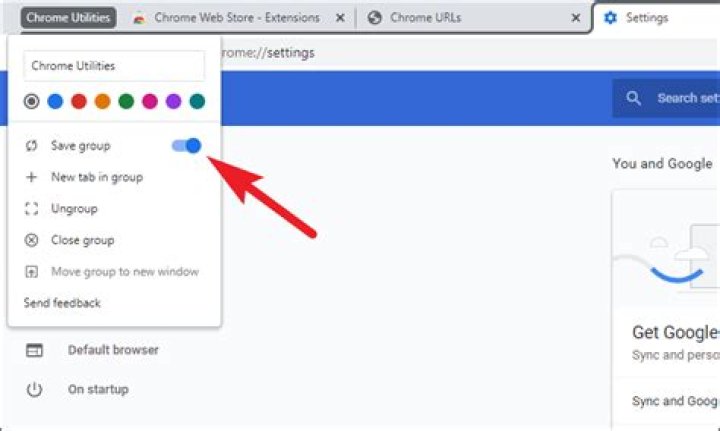 Can you make tab groups in Chrome?