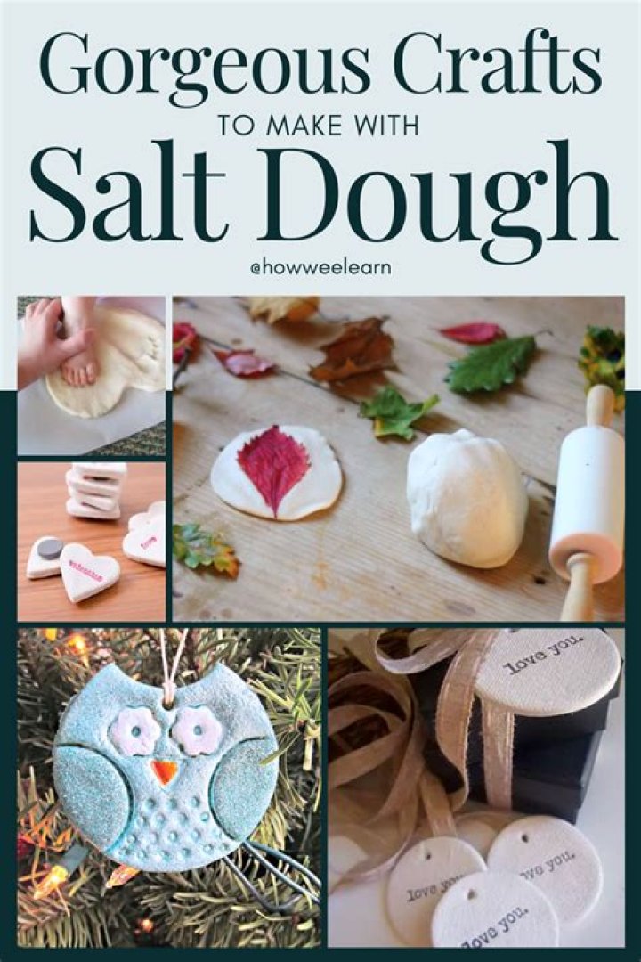 Can you model with salt dough?