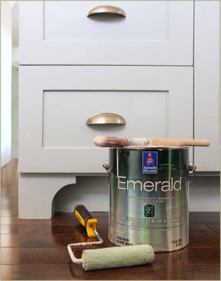 Can you paint over engineered wood cabinets?