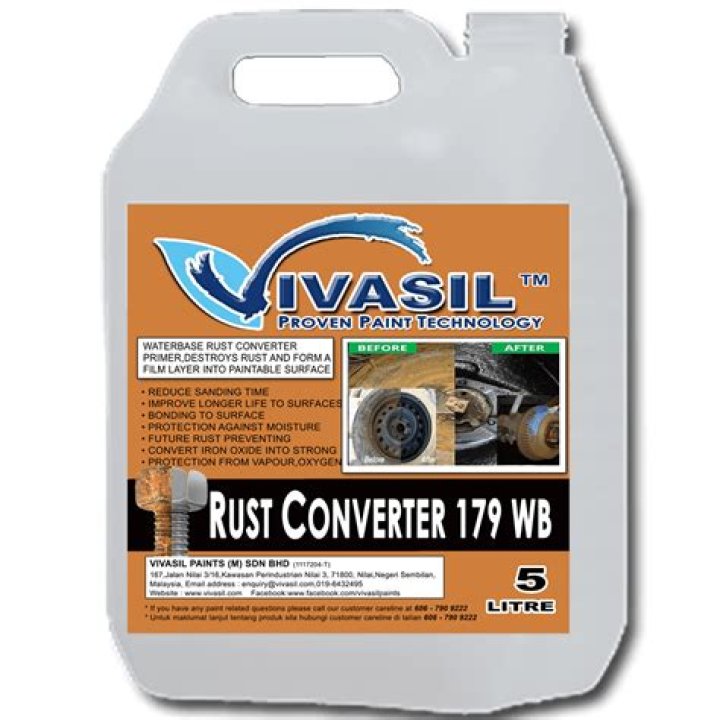 Can you paint straight over Rust Converter?