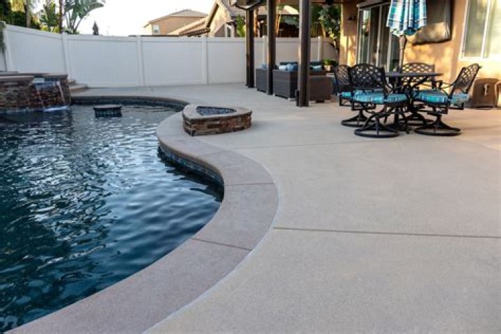 Can you patch a concrete pool with water in it?