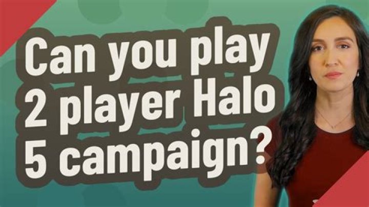 Can you play 2 player Halo 5 campaign?