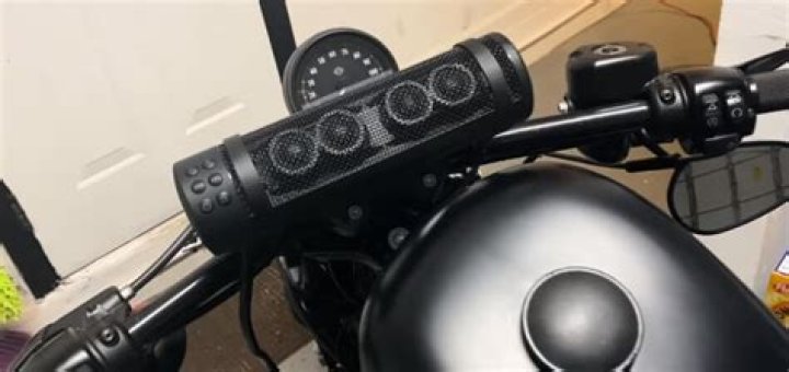 Can you put a Bluetooth speaker on a motorcycle?