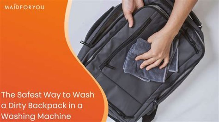 Can you put your backpack in the washing machine?