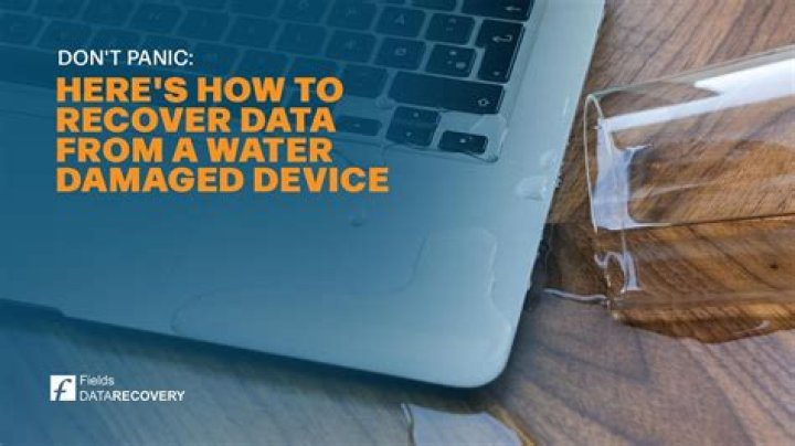 Can you recover data from a water damaged SSD?