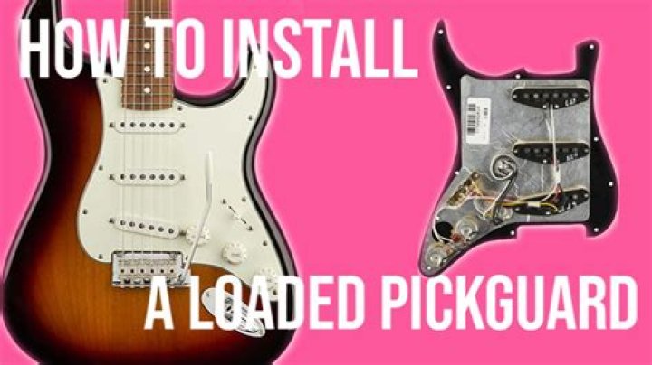 Can you replace pickguards?