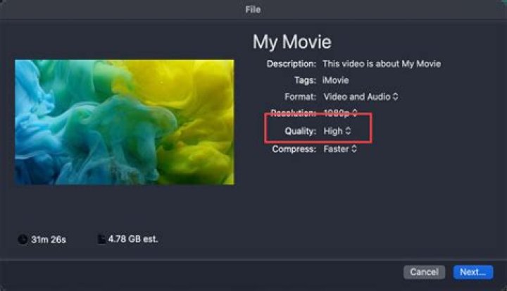 Can you save iMovie as AVI?