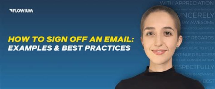 Can you sign off email with Saludos?