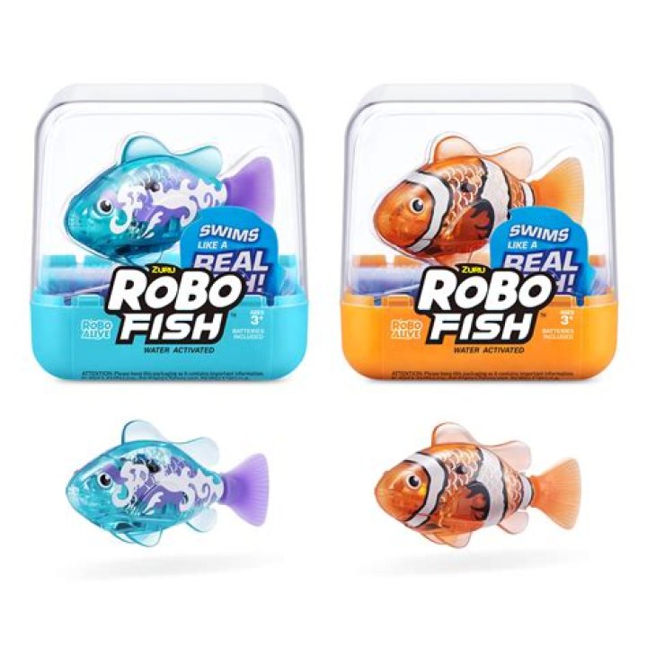 Can you swim with Robo fish?